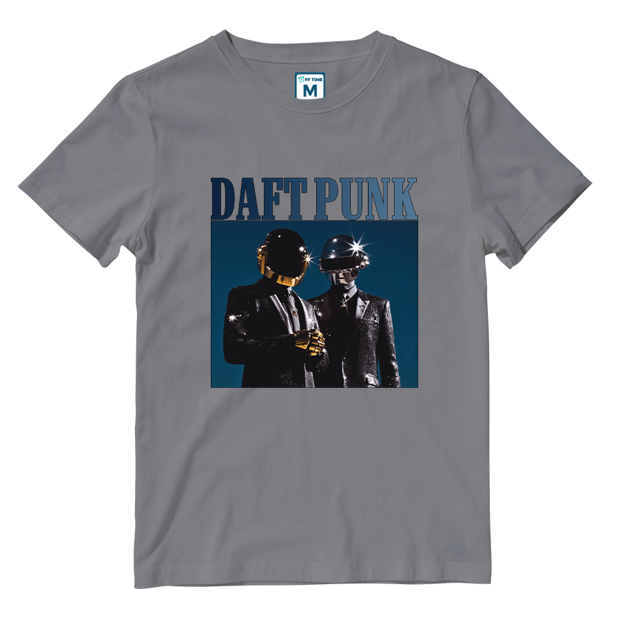 Cotton Shirt: Daft Punk Retro