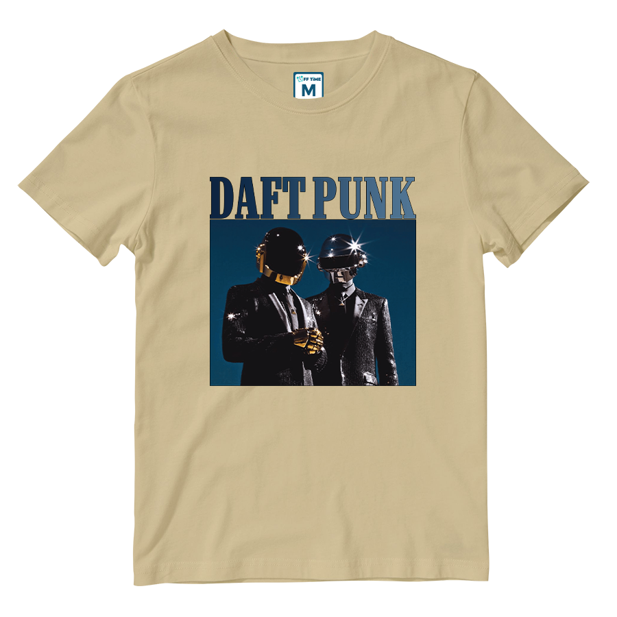 Cotton Shirt: Daft Punk Retro