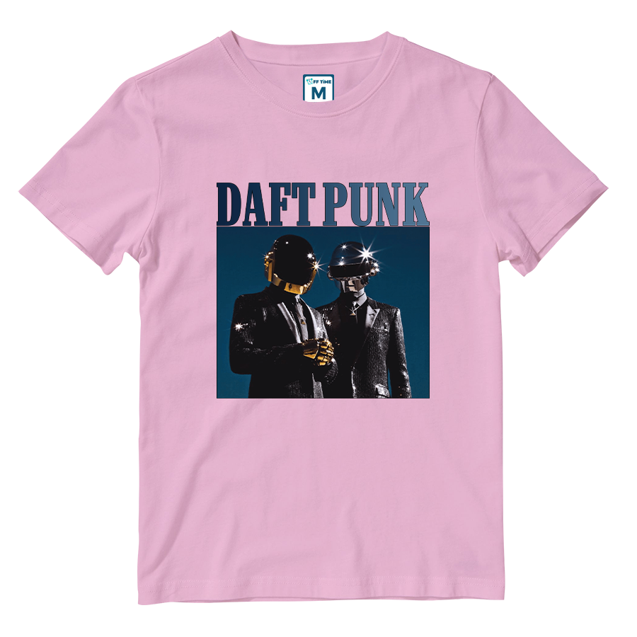Cotton Shirt: Daft Punk Retro