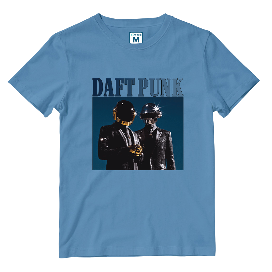 Cotton Shirt: Daft Punk Retro
