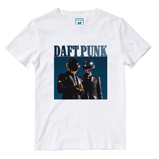 Cotton Shirt: Daft Punk Retro