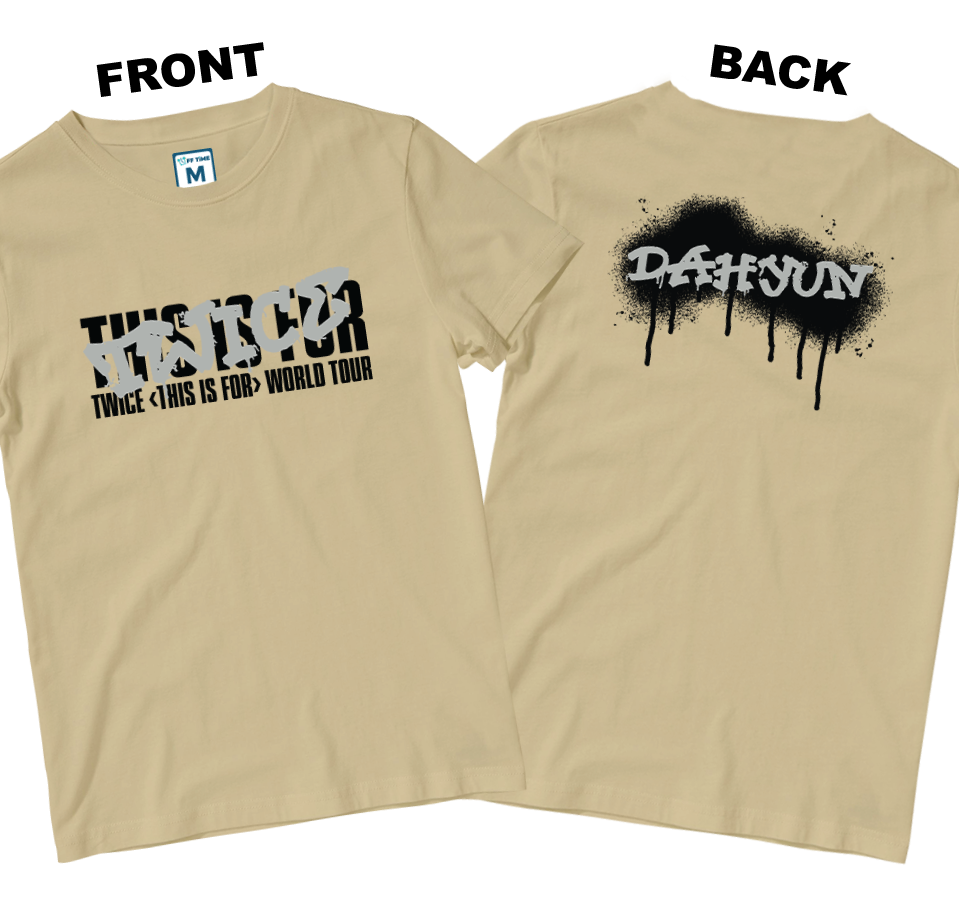 Cotton Shirt: Dahyun (Front and Back)