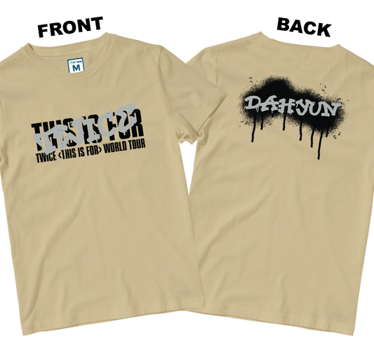 Cotton Shirt: Dahyun (Front and Back)