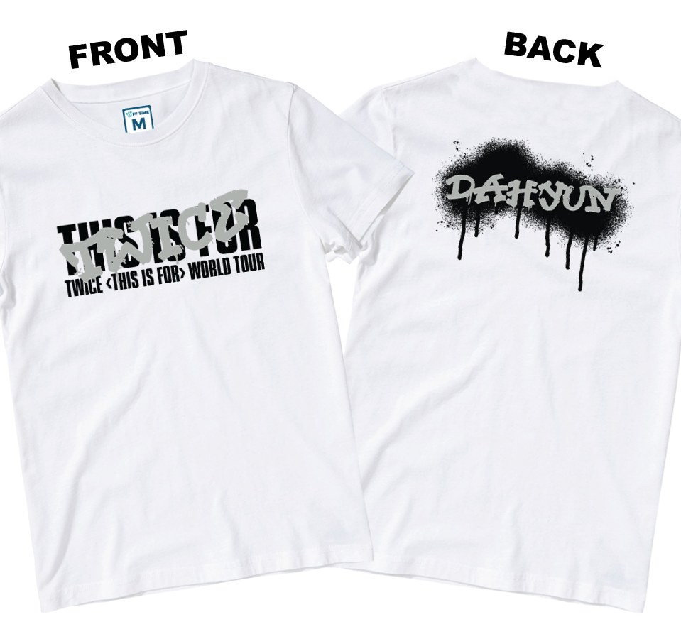 Cotton Shirt: Dahyun (Front and Back)