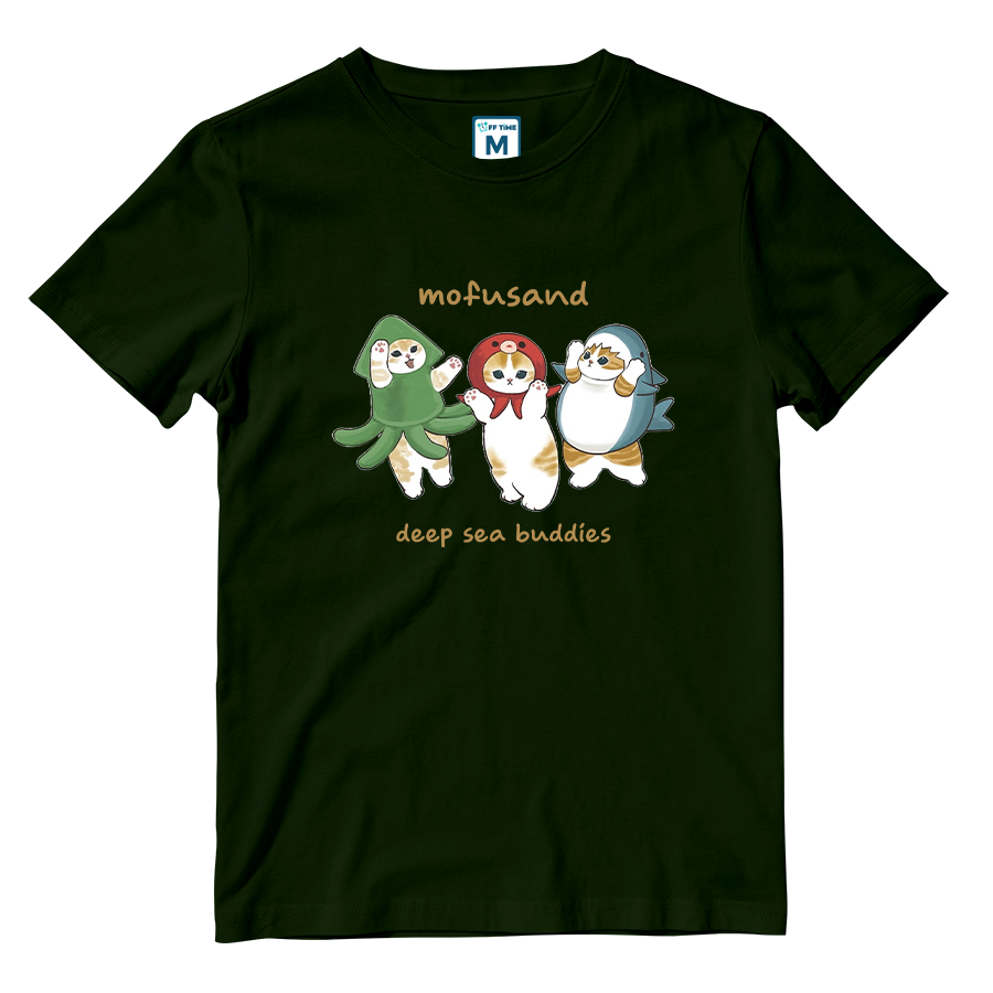 Cotton Shirt: Deep Sea Buddies