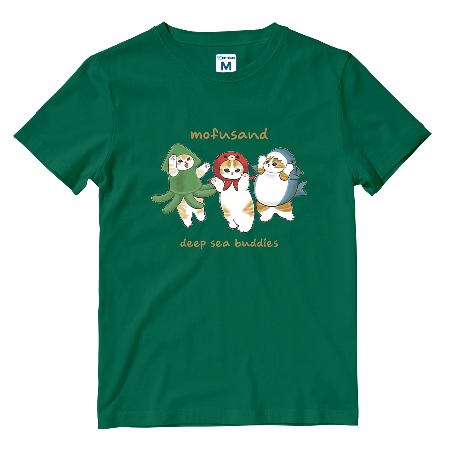 Cotton Shirt: Deep Sea Buddies