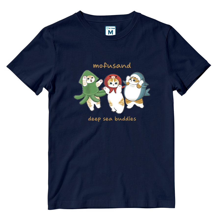Cotton Shirt: Deep Sea Buddies
