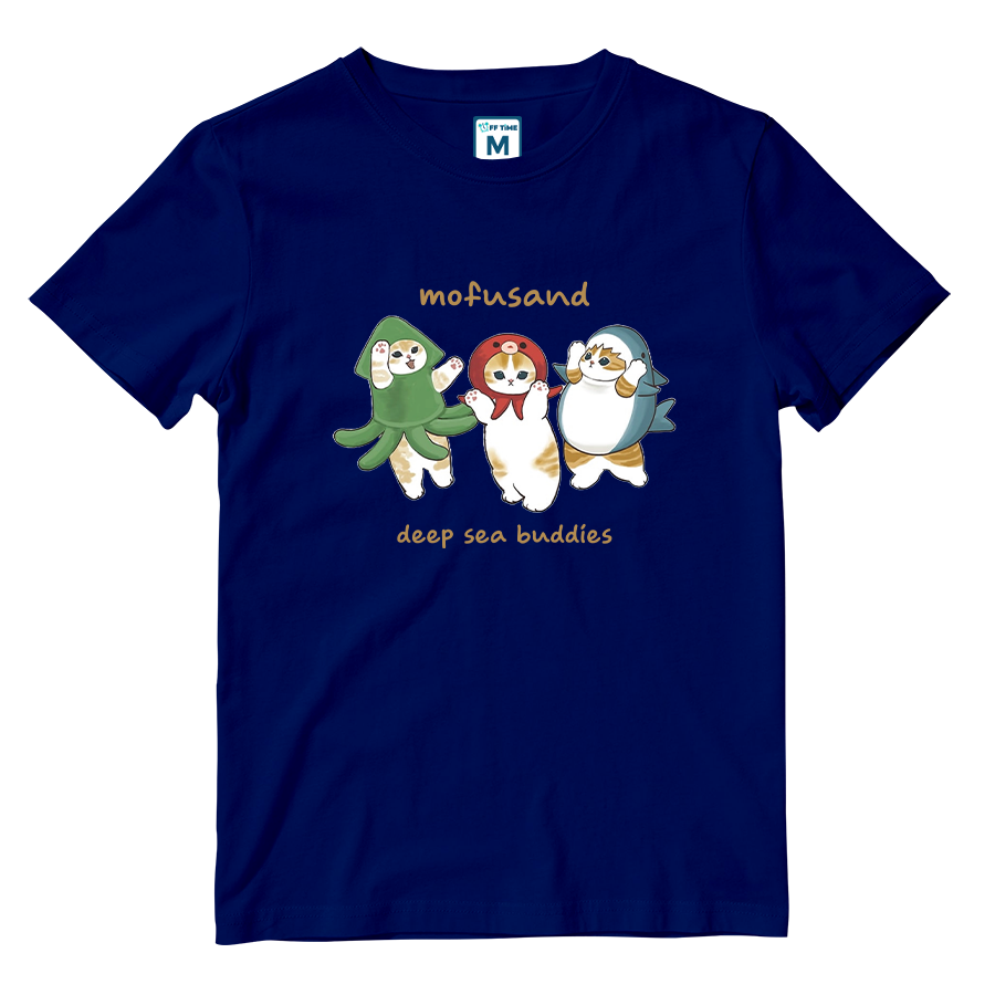 Cotton Shirt: Deep Sea Buddies