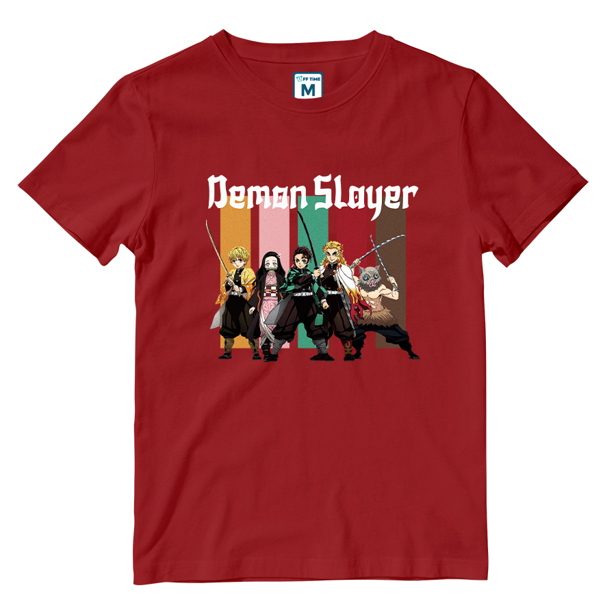 Cotton Shirt: Demon Slayer Group