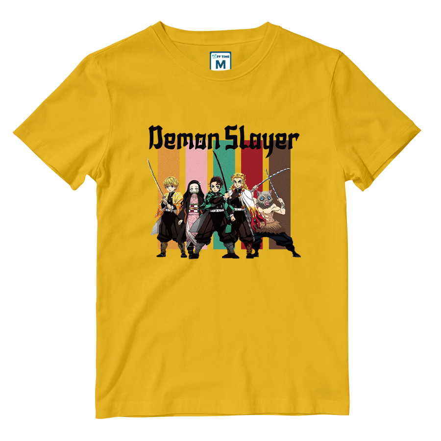 Cotton Shirt: Demon Slayer Group
