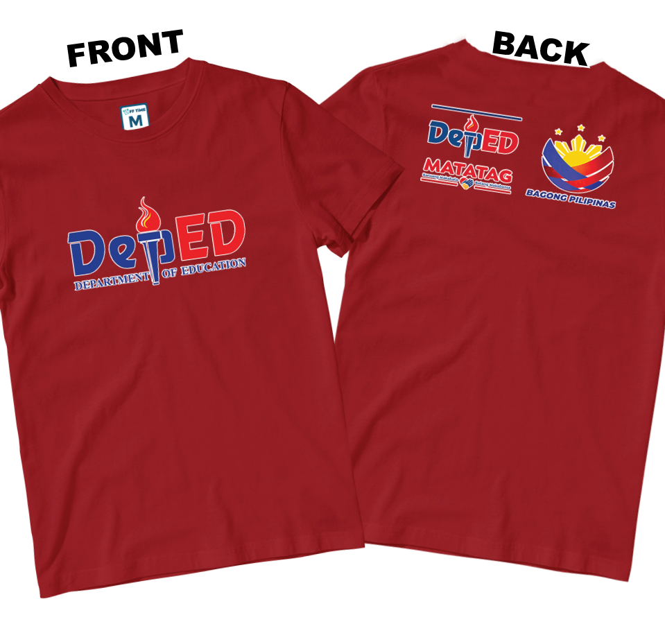 Cotton Shirt: DepEd (Front and Back)