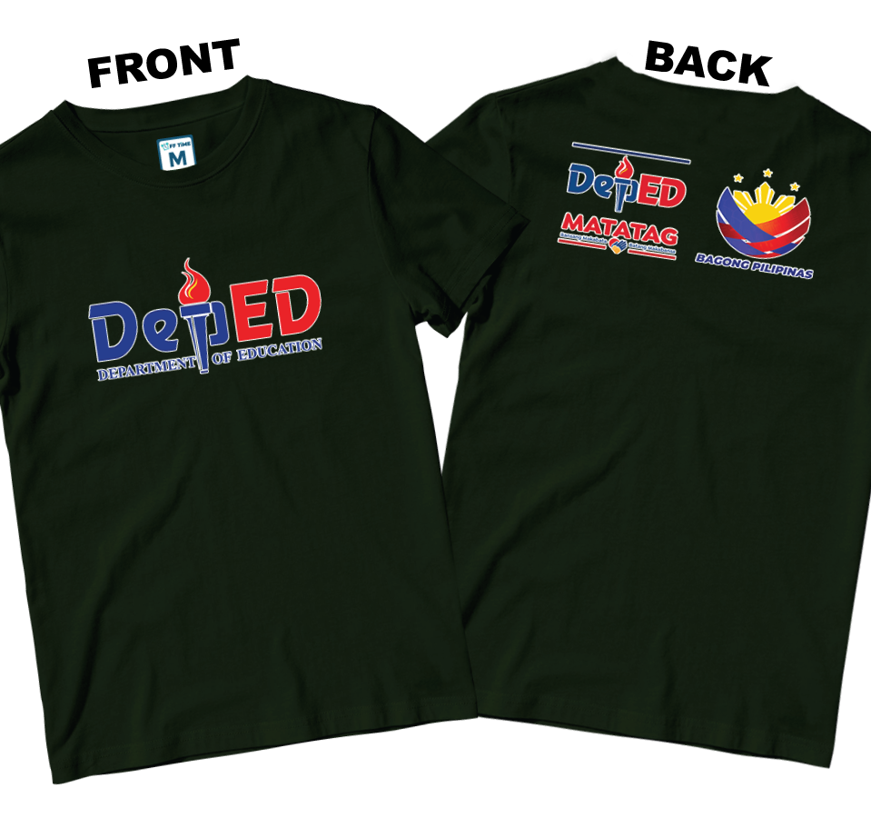Cotton Shirt: DepEd (Front and Back)