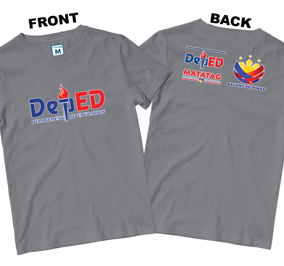 Cotton Shirt: DepEd (Front and Back)