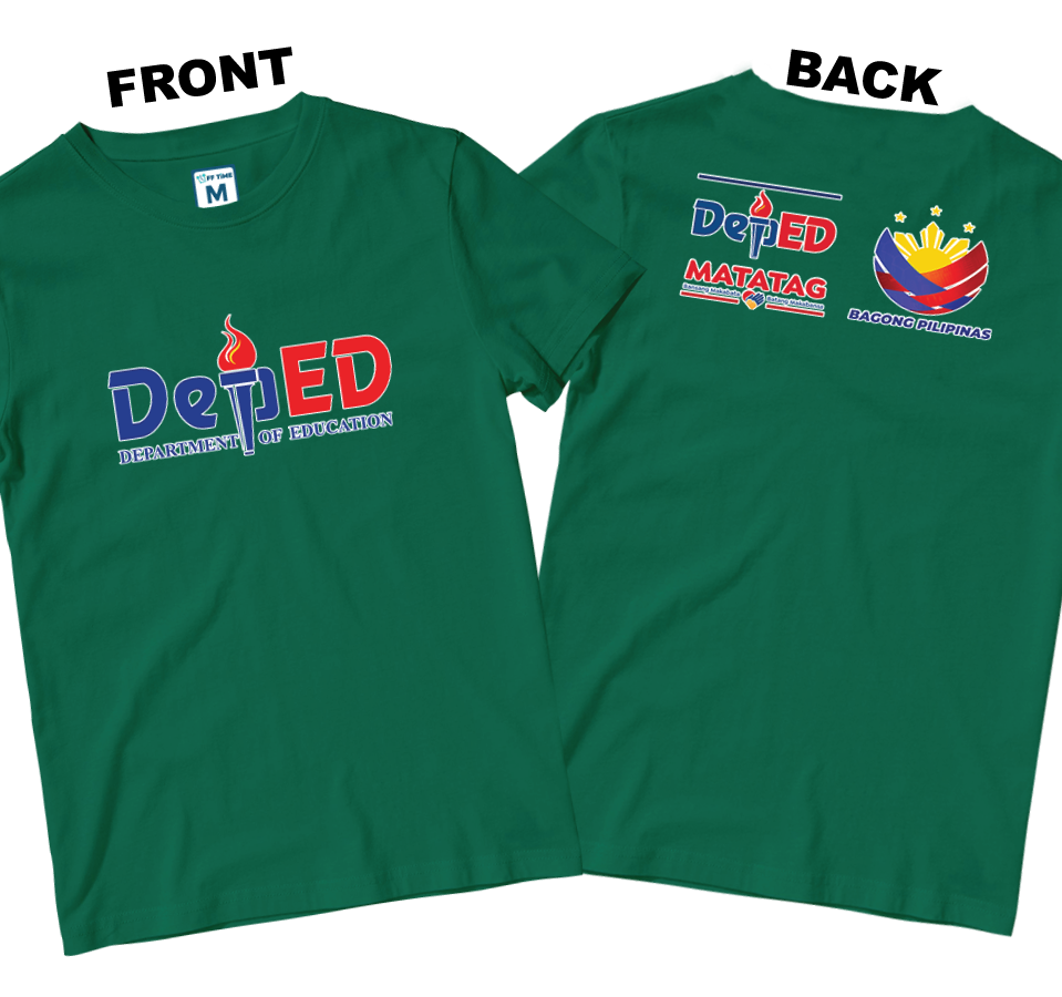 Cotton Shirt: DepEd (Front and Back)
