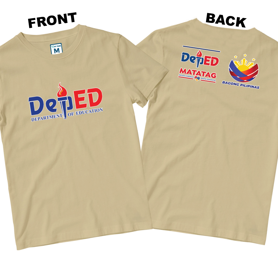 Cotton Shirt: DepEd (Front and Back)
