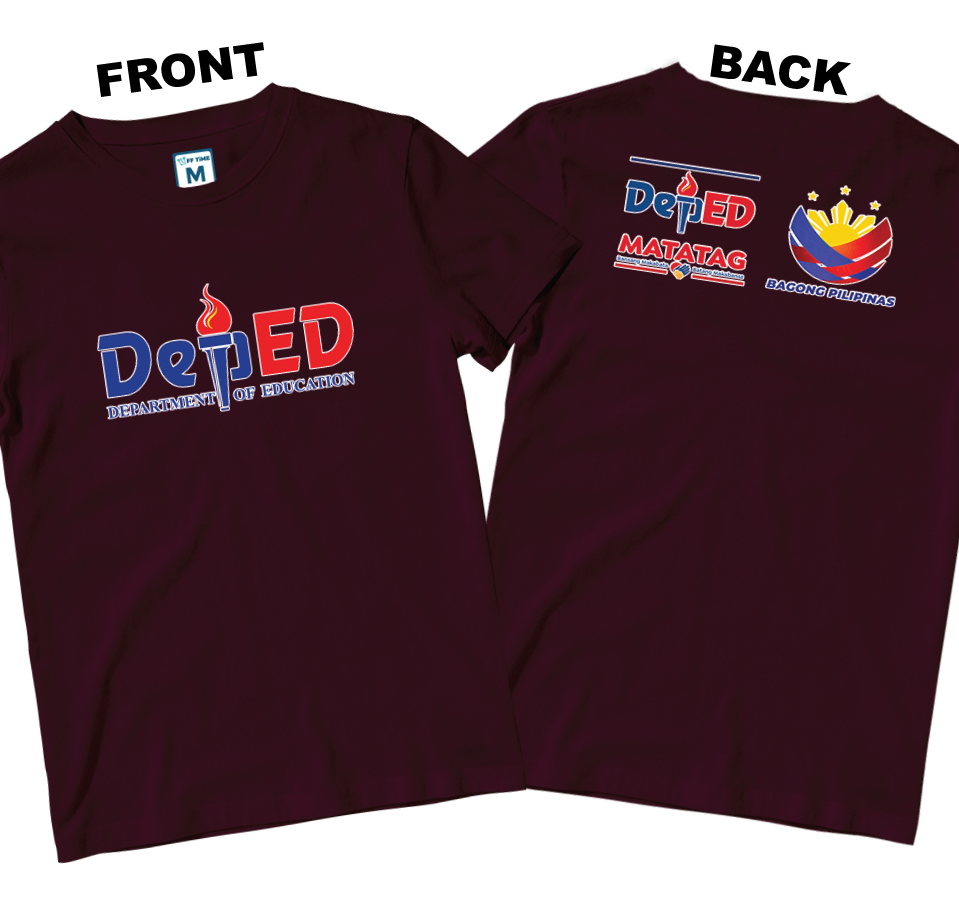 Cotton Shirt: DepEd (Front and Back)