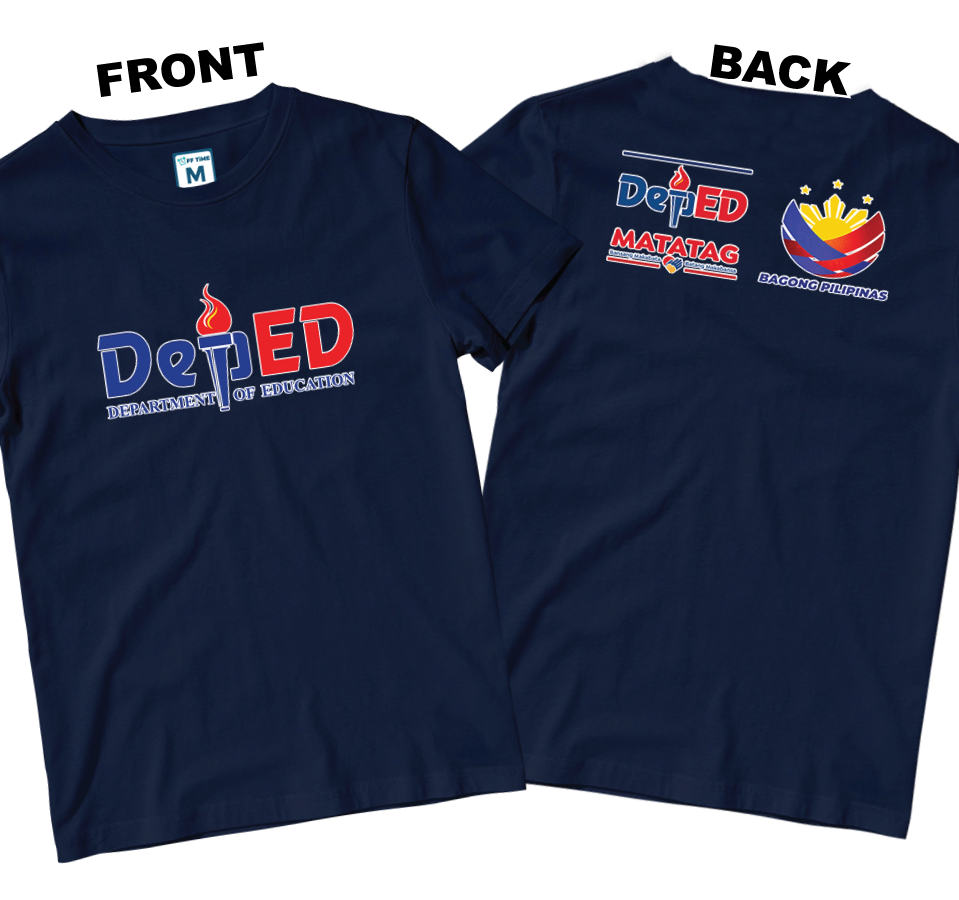 Cotton Shirt: DepEd (Front and Back)