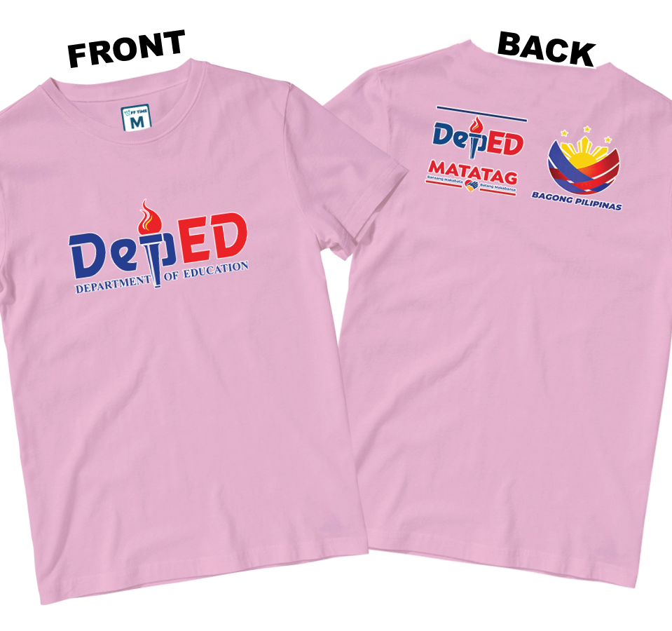 Cotton Shirt: DepEd (Front and Back)