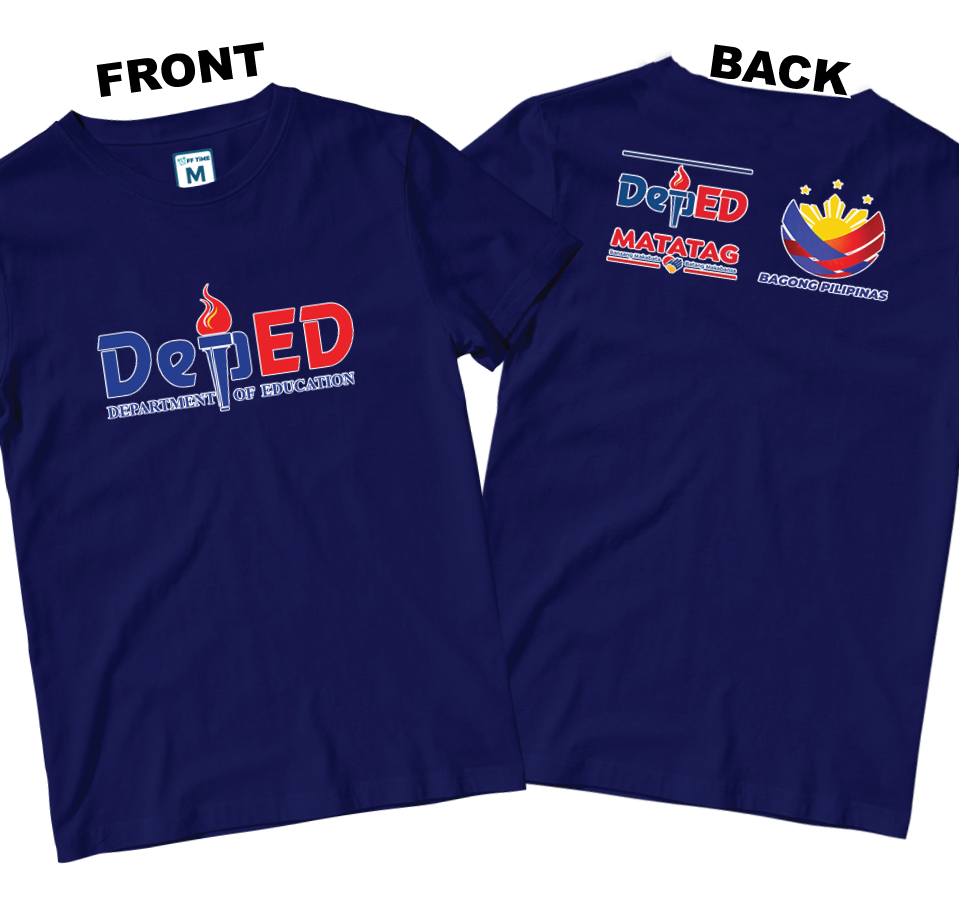 Cotton Shirt: DepEd (Front and Back)
