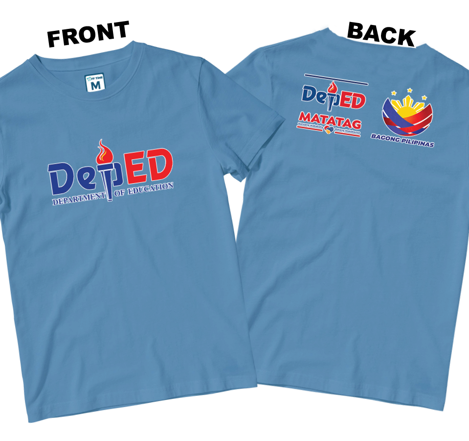 Cotton Shirt: DepEd (Front and Back)