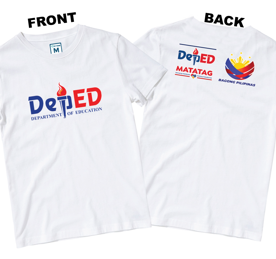 Cotton Shirt: DepEd (Front and Back)