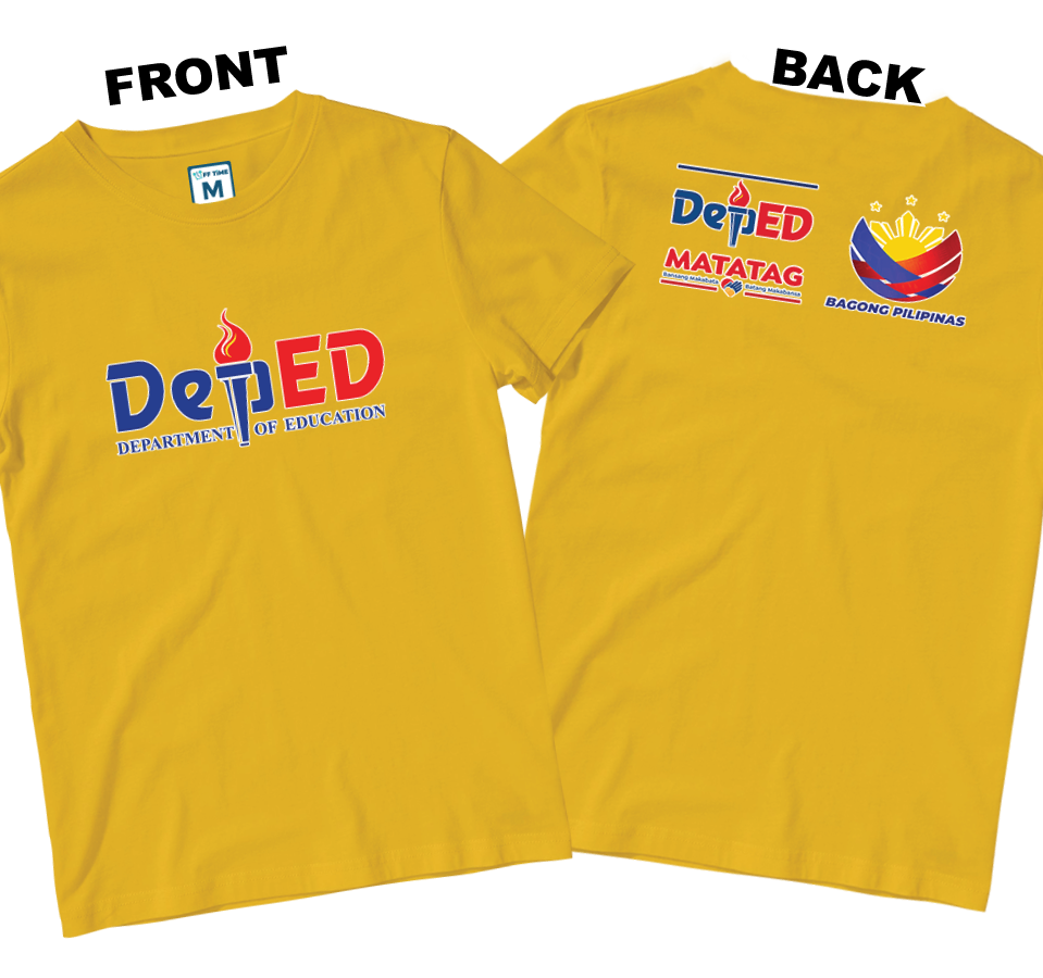 Cotton Shirt: DepEd (Front and Back)