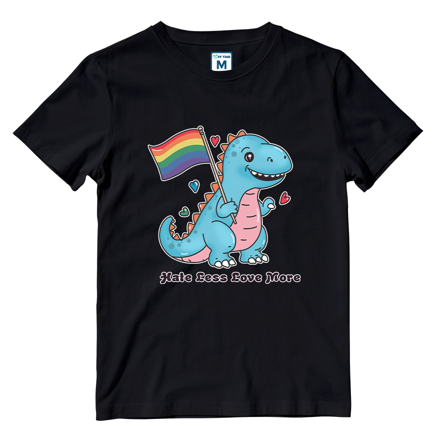 Cotton Shirt: Dino Love