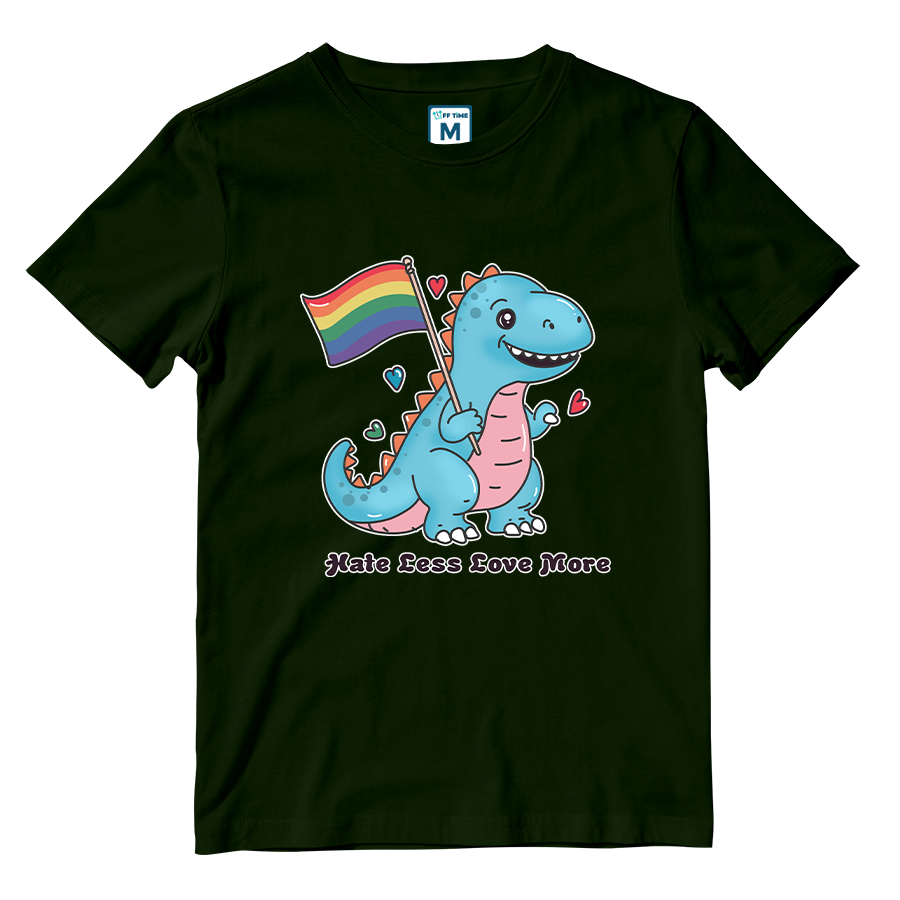 Cotton Shirt: Dino Love