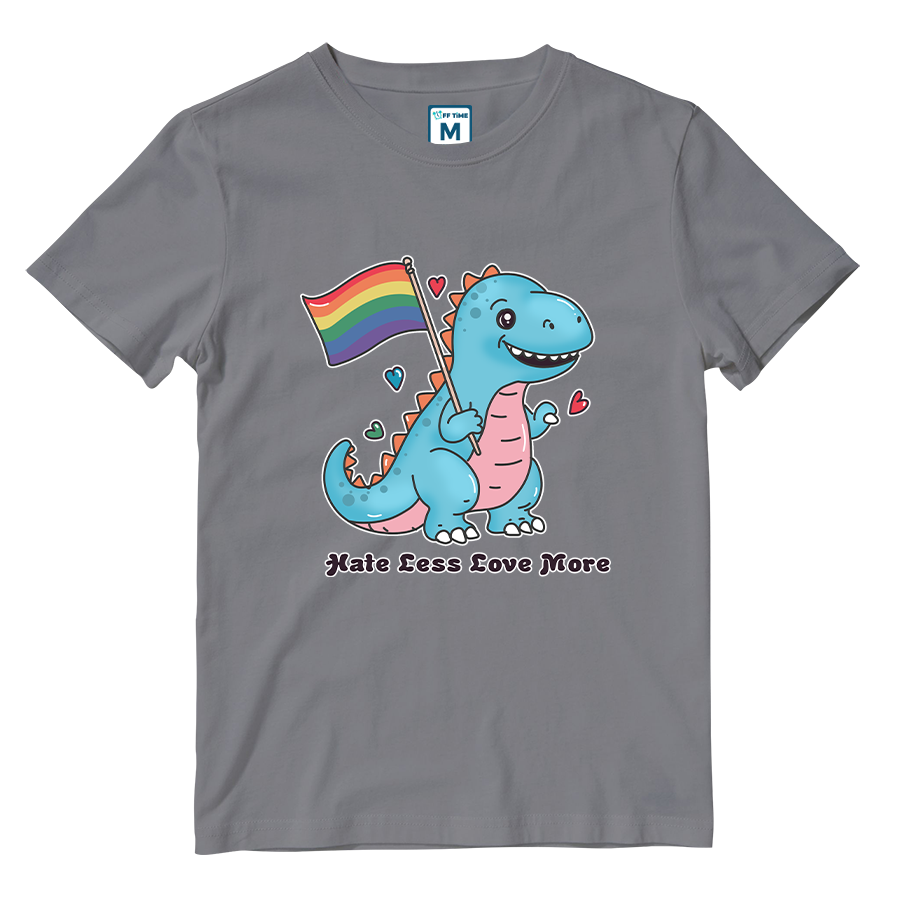 Cotton Shirt: Dino Love