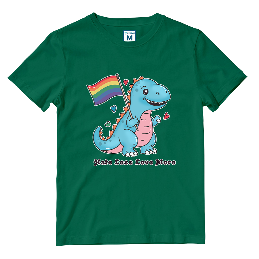 Cotton Shirt: Dino Love