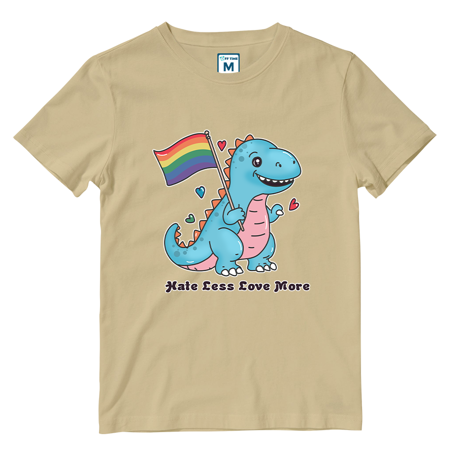 Cotton Shirt: Dino Love
