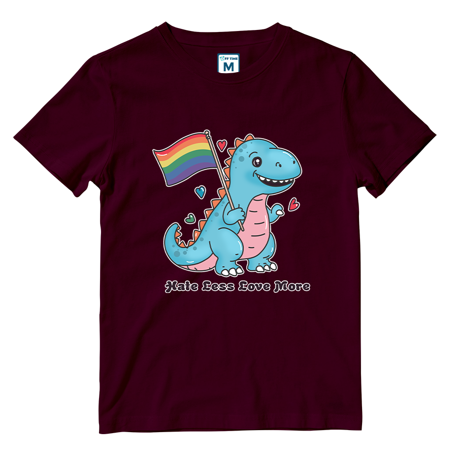 Cotton Shirt: Dino Love