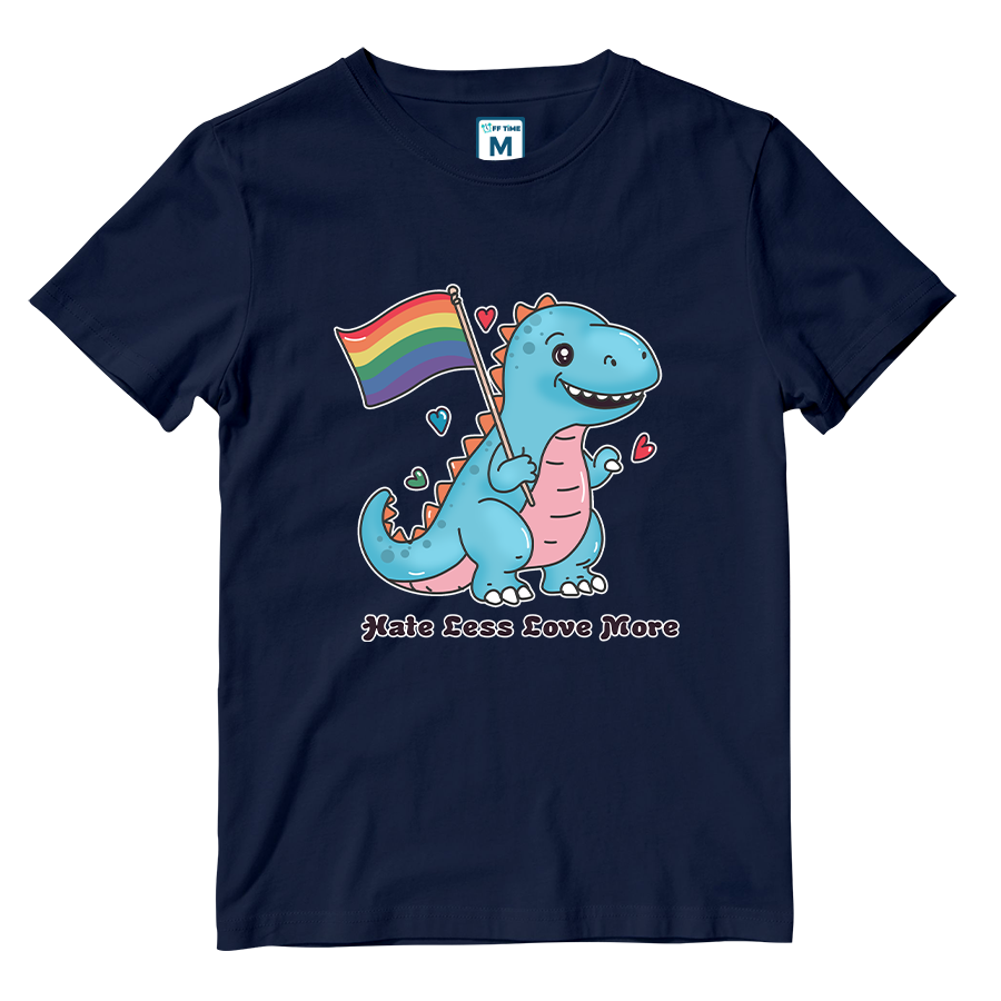 Cotton Shirt: Dino Love