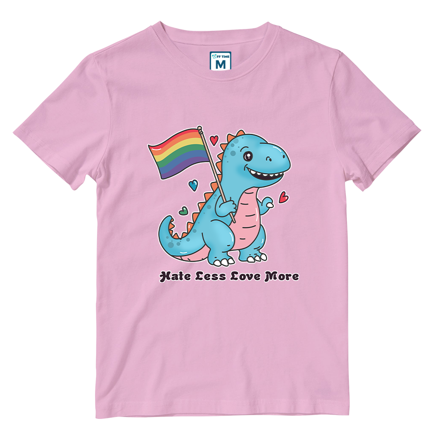Cotton Shirt: Dino Love