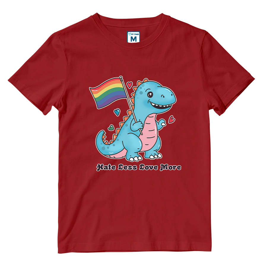 Cotton Shirt: Dino Love