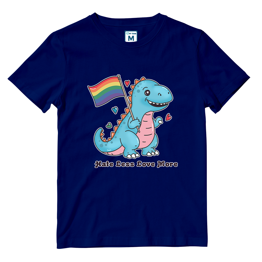 Cotton Shirt: Dino Love