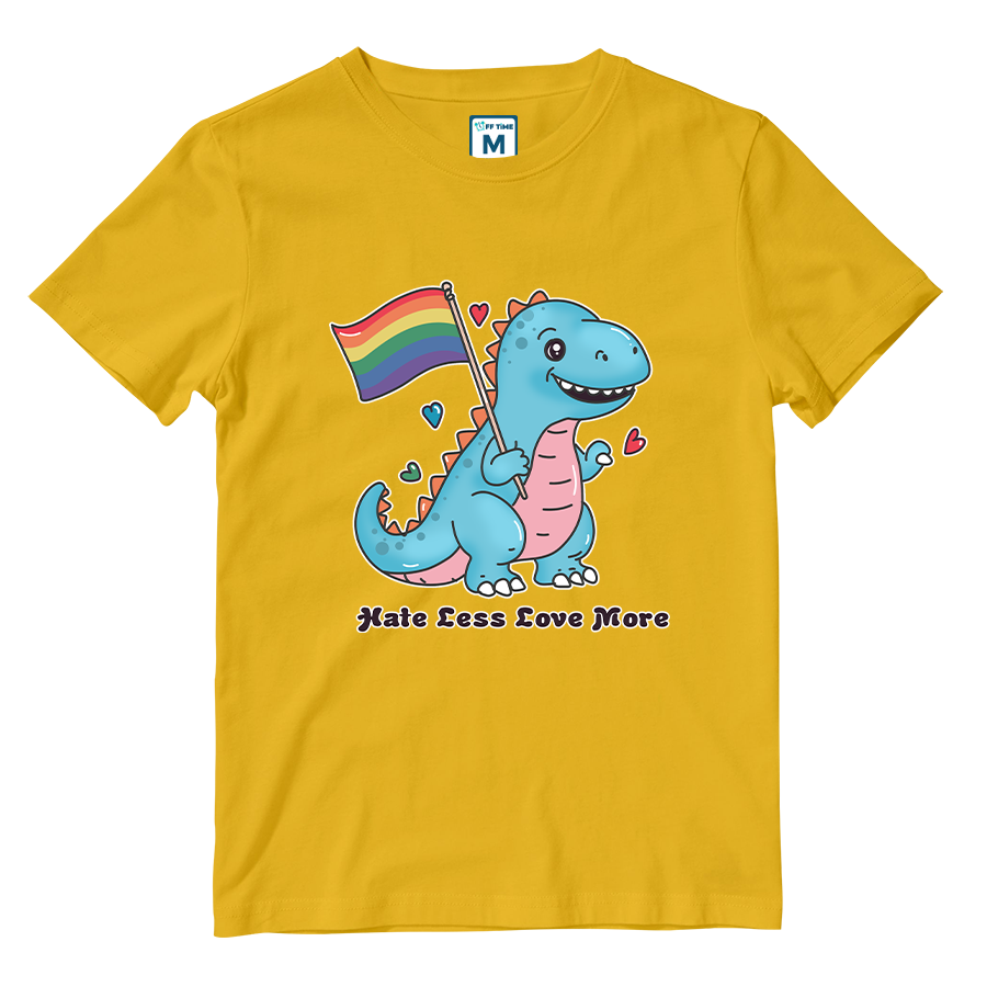 Cotton Shirt: Dino Love
