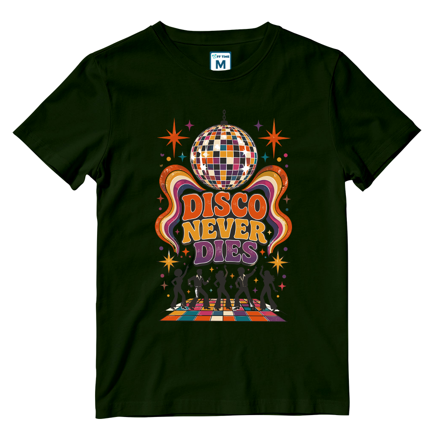 Cotton Shirt: Disco Never