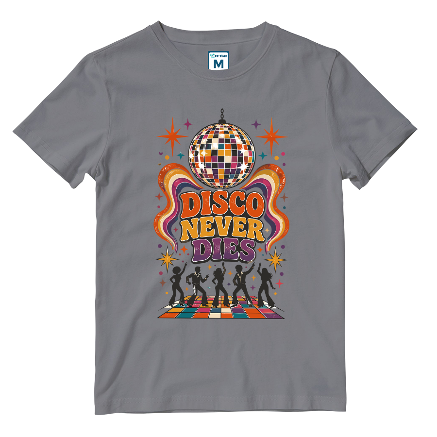 Cotton Shirt: Disco Never