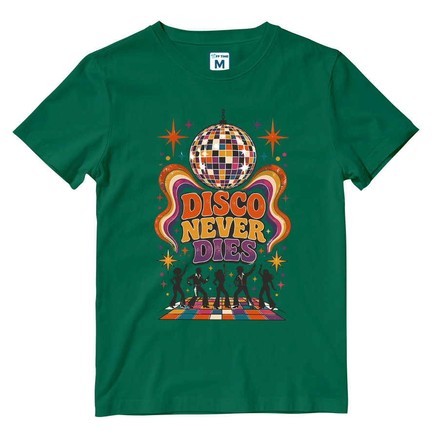 Cotton Shirt: Disco Never