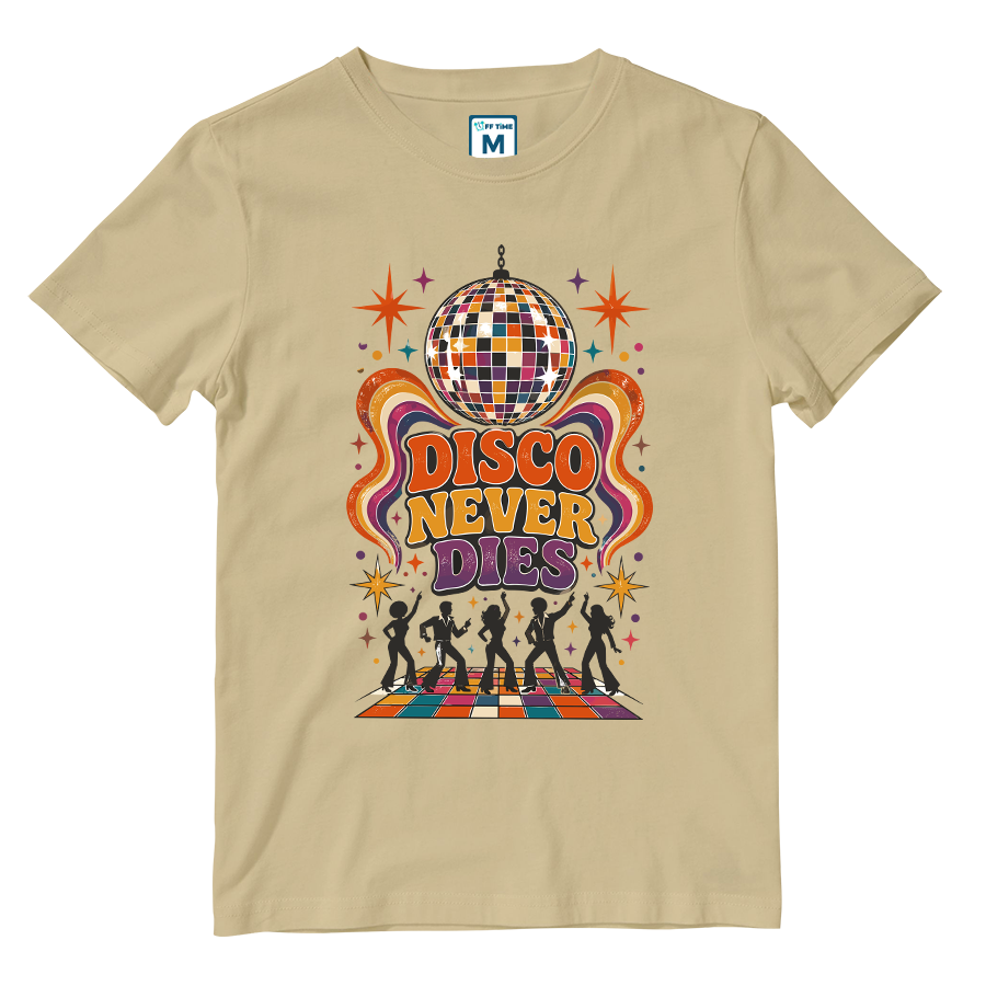 Cotton Shirt: Disco Never