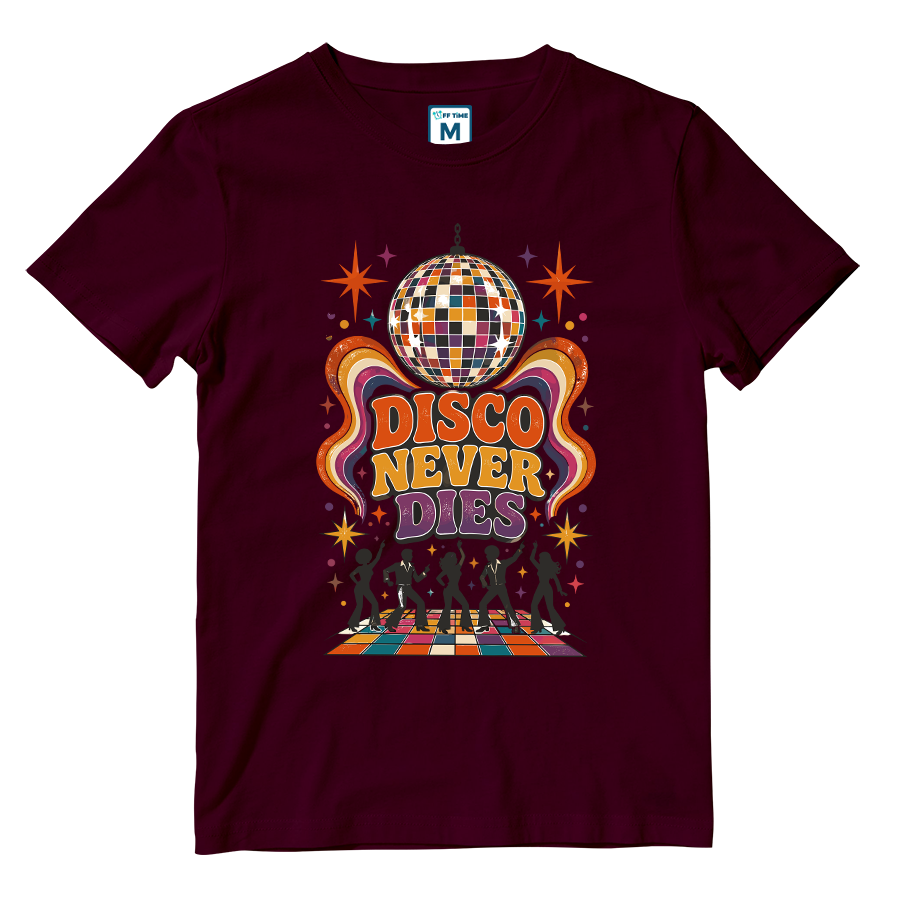 Cotton Shirt: Disco Never