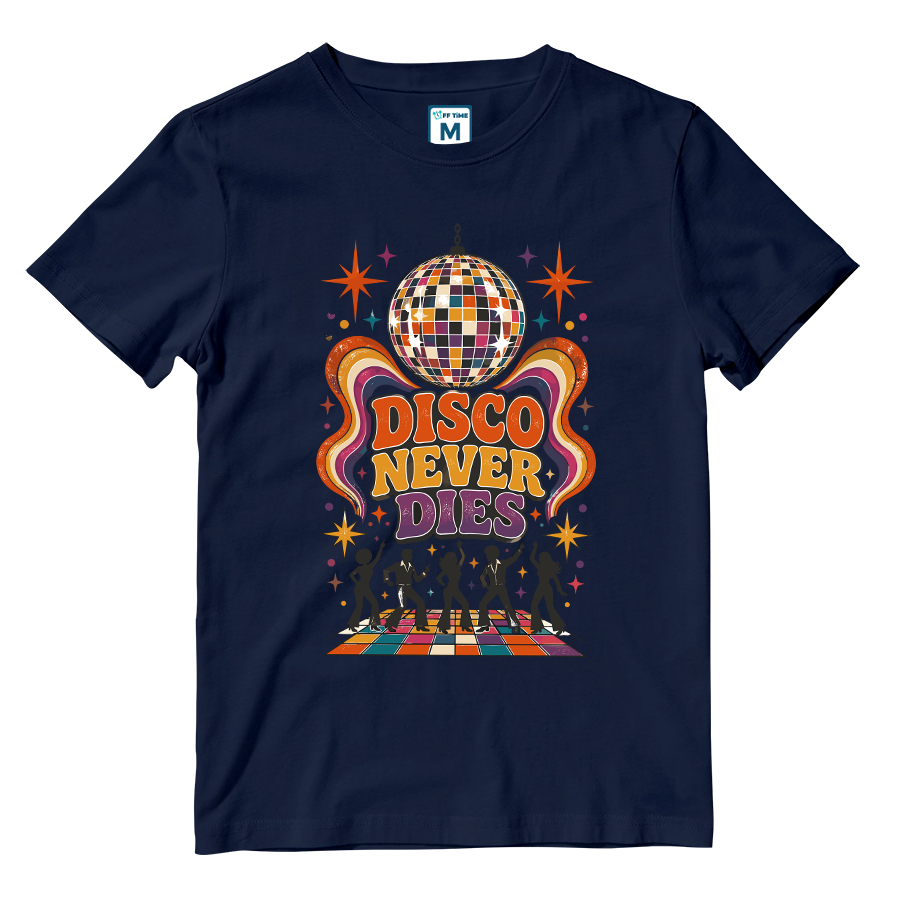 Cotton Shirt: Disco Never