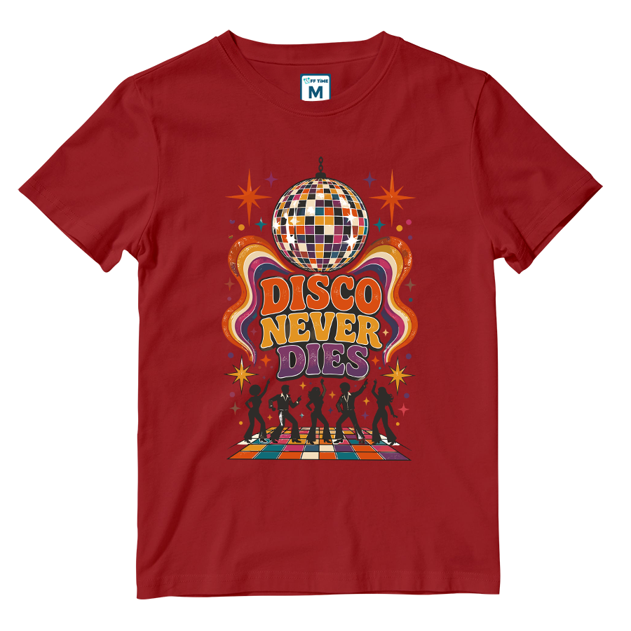 Cotton Shirt: Disco Never