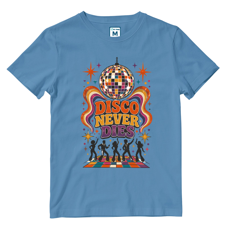 Cotton Shirt: Disco Never