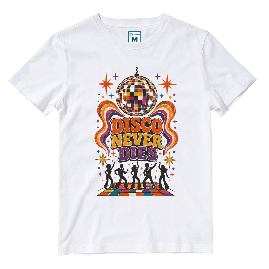 Cotton Shirt: Disco Never
