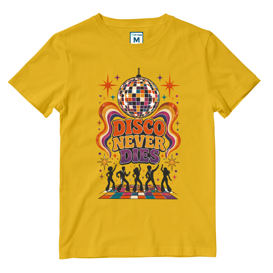Cotton Shirt: Disco Never