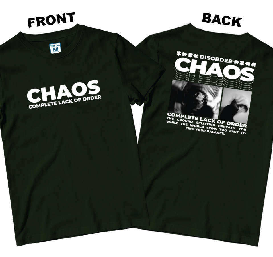 Cotton Shirt: Disorder (Front and Back)