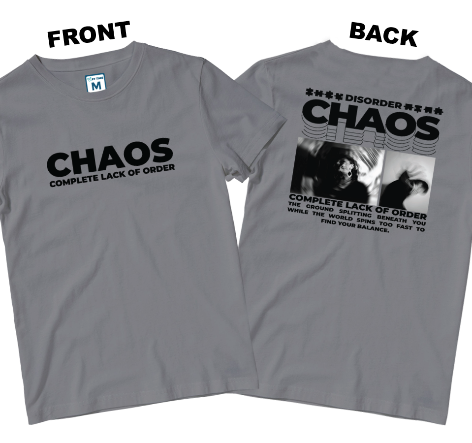 Cotton Shirt: Disorder (Front and Back)