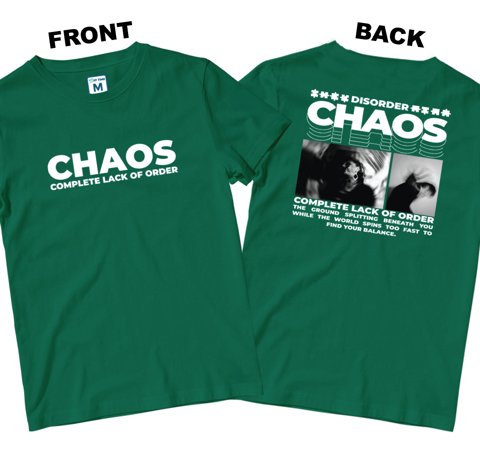 Cotton Shirt: Disorder (Front and Back)